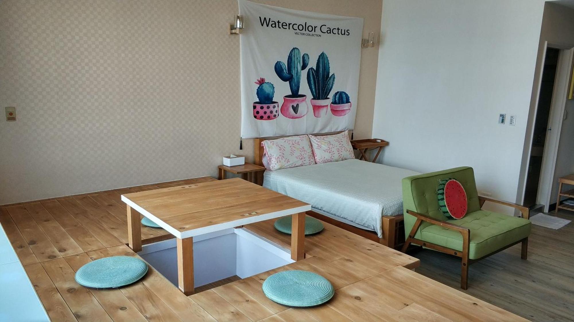 棚棚屋室內帳篷民宿inn Kaohsiung Kamer foto