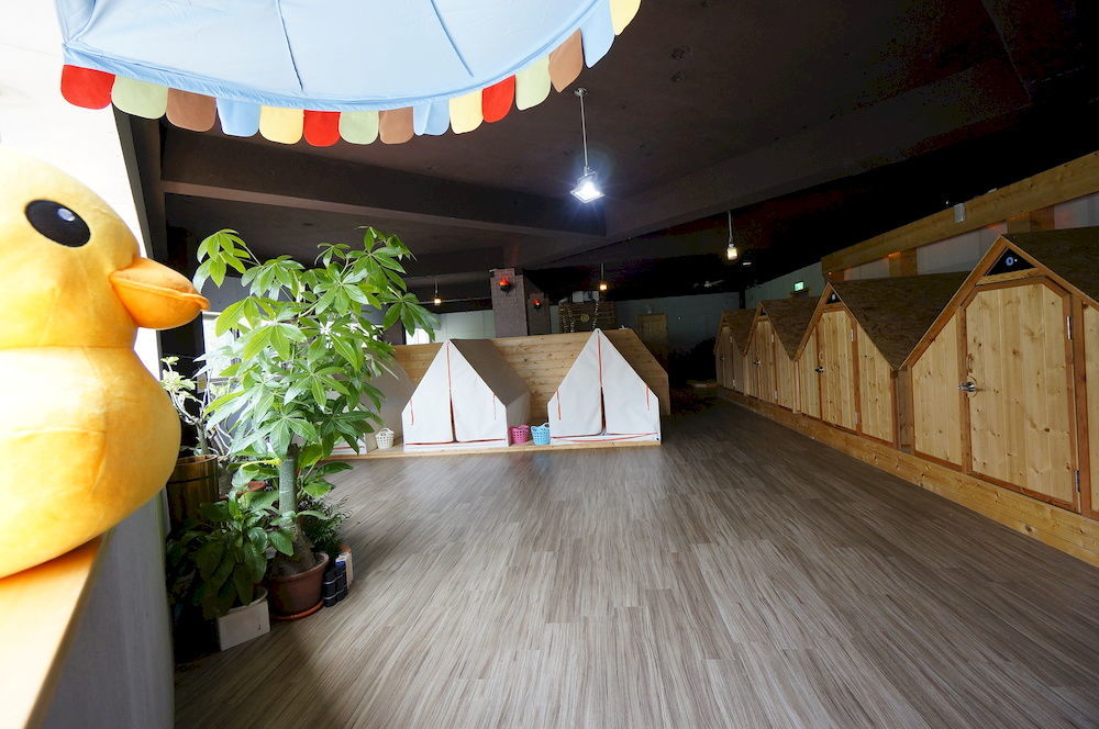 棚棚屋室內帳篷民宿inn Kaohsiung Buitenkant foto